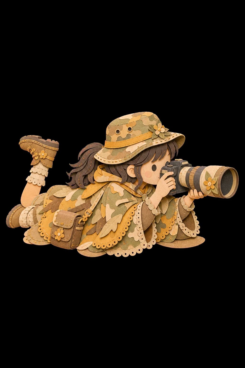RCOEN paper-doll wildlife photographer character portrait (female-a)