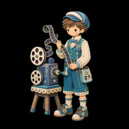 RLOEI 紙キャラクターの肖像