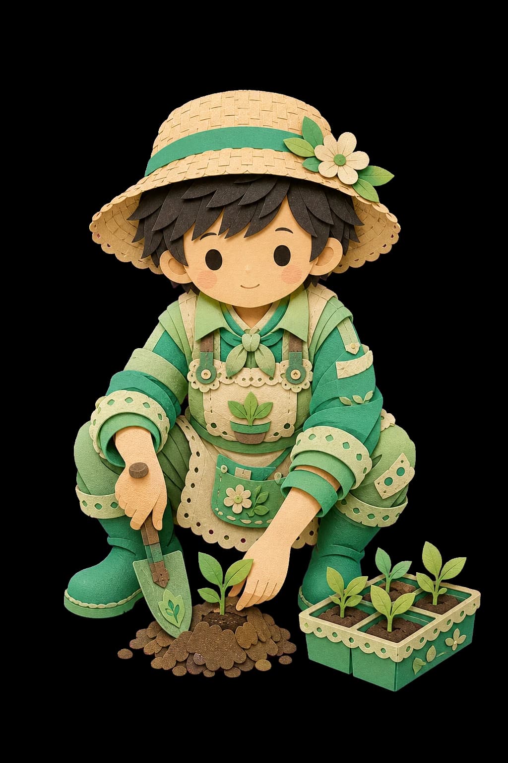 SCUAN paper-doll community gardener character portrait (male-a)