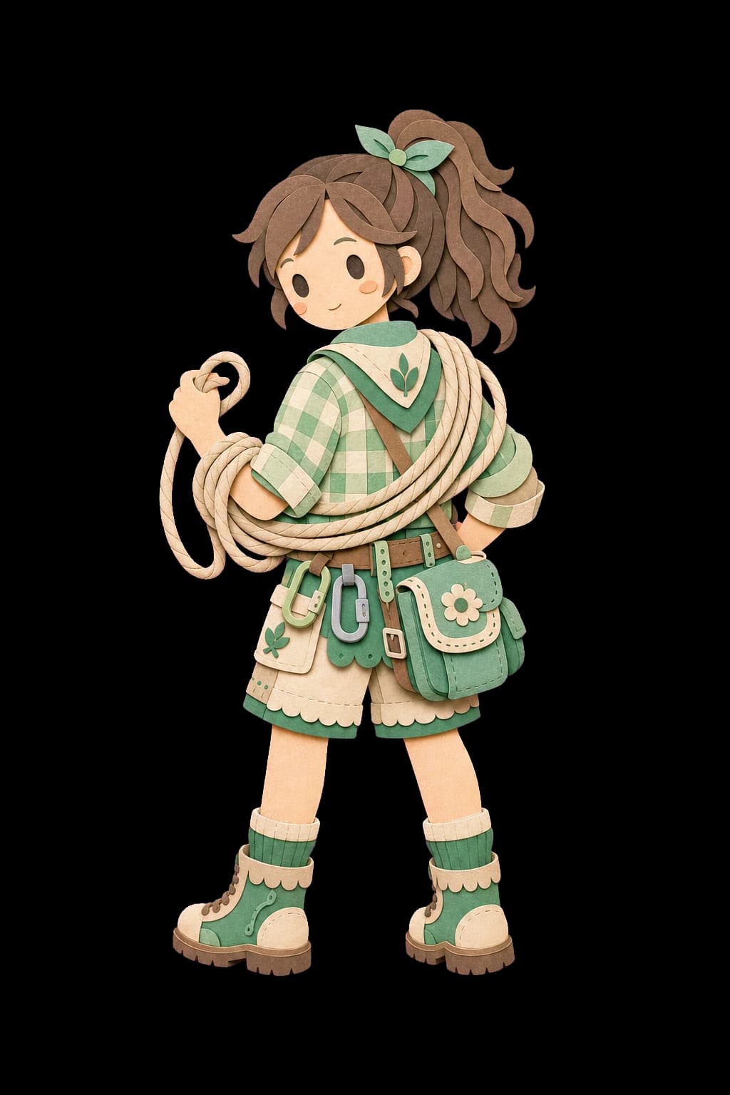 SCUEI paper-doll camp guide character portrait (female-a)