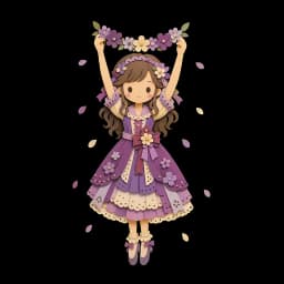SLOEN 紙キャラクターの肖像