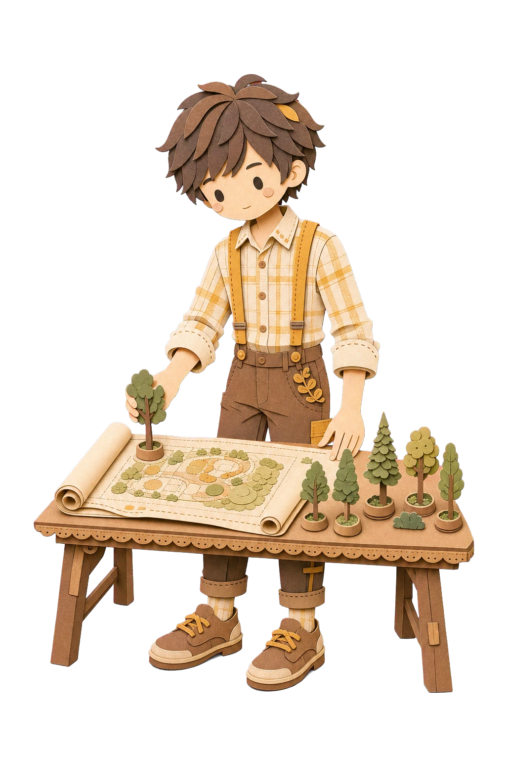 The Forest Strategist (RCOAI) paper character