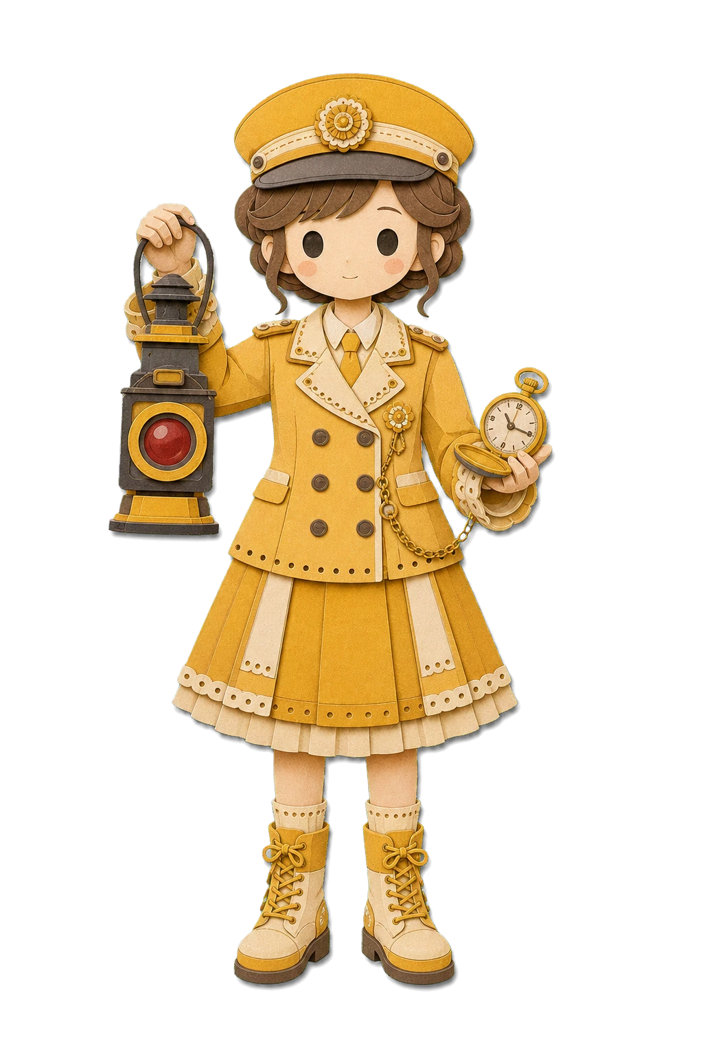 The Silent Empire Builder (RCOAN) paper character