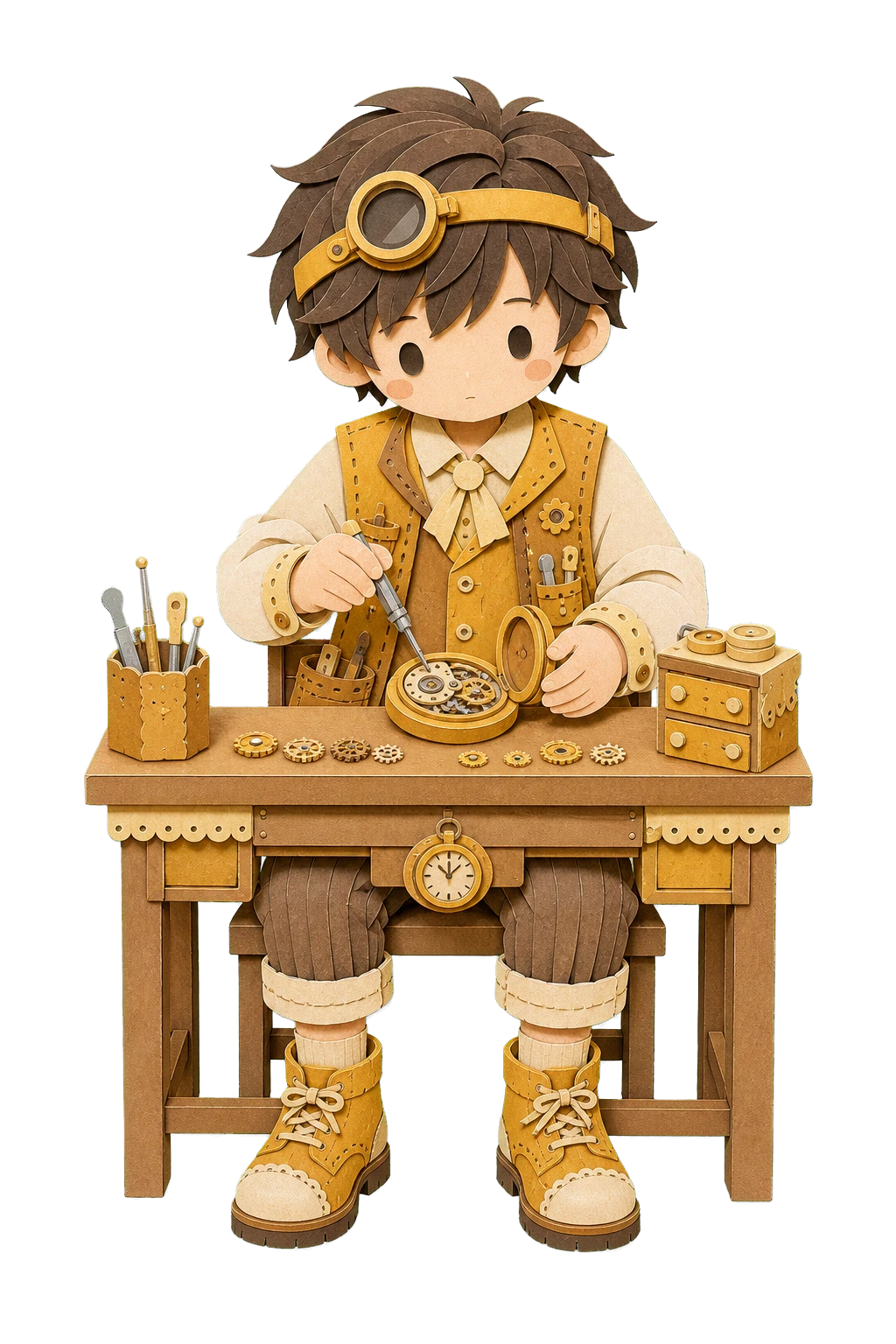 The Easygoing Wandering Empath (RCUAI) paper character