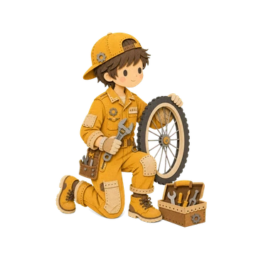 The Ghost Pacifist (RCUEN) paper character