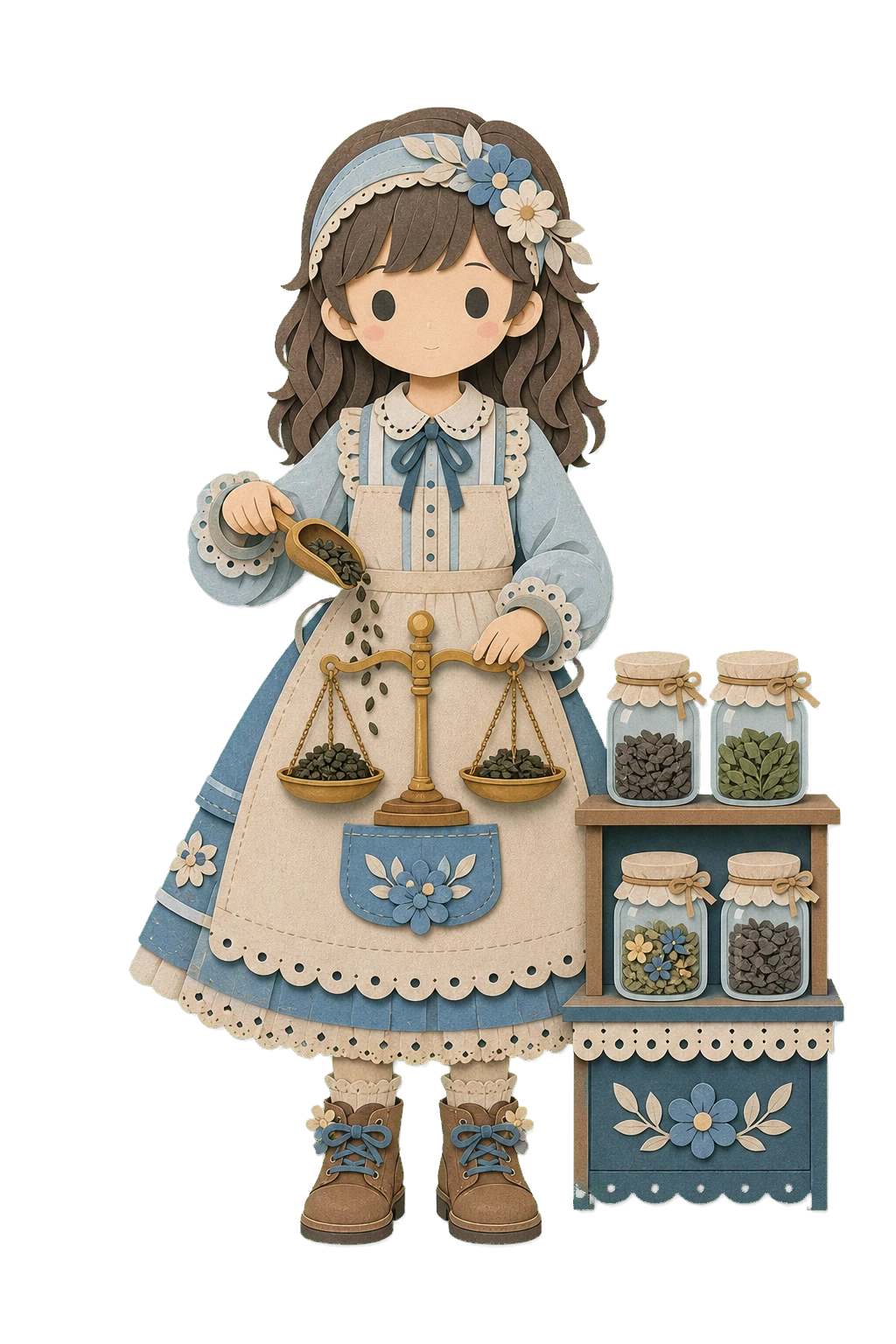 The Silent Perfectionist (RLOAN) paper character
