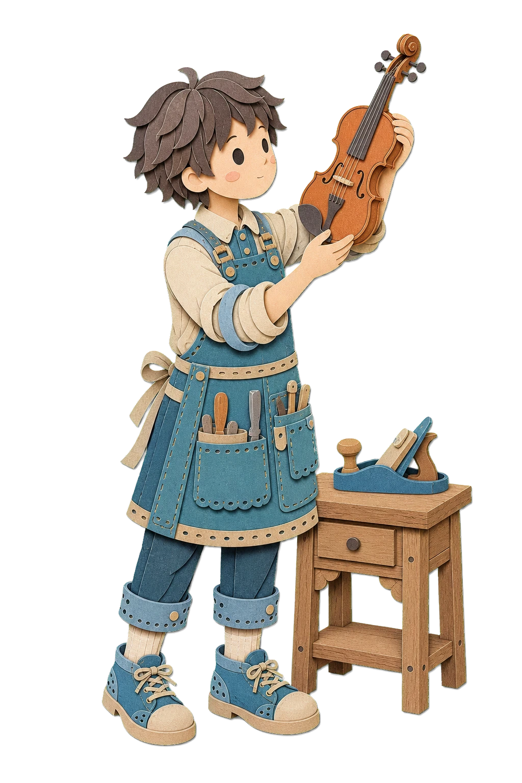 The Chaotic Recluse (RLOEN) paper character