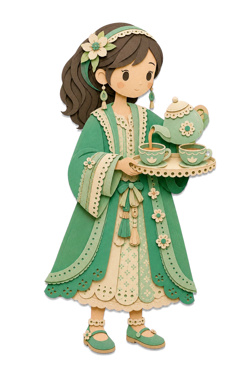 The Warm Party Host (SCOAI) paper character