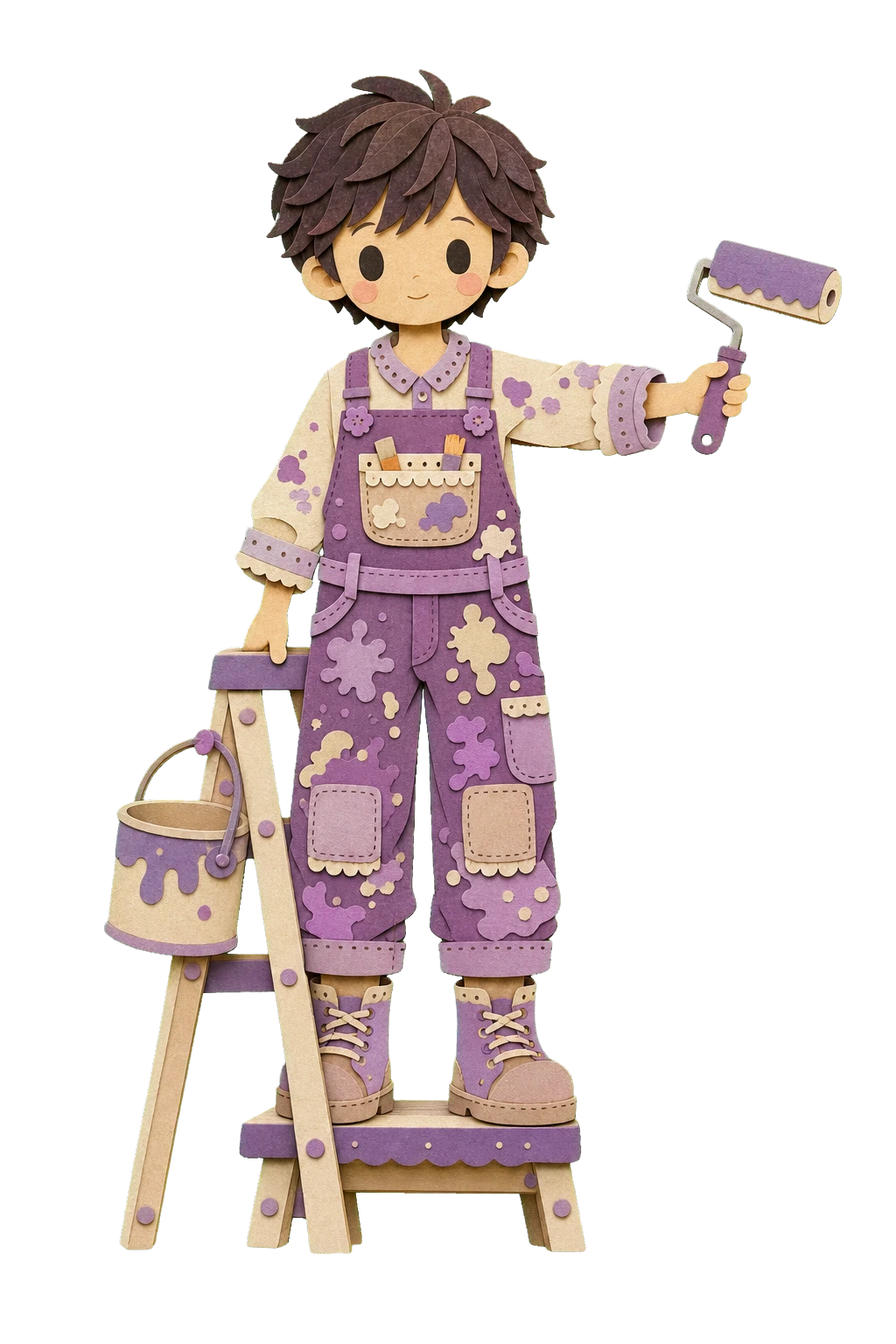 The Dramatic Achiever (SLOAN) paper character