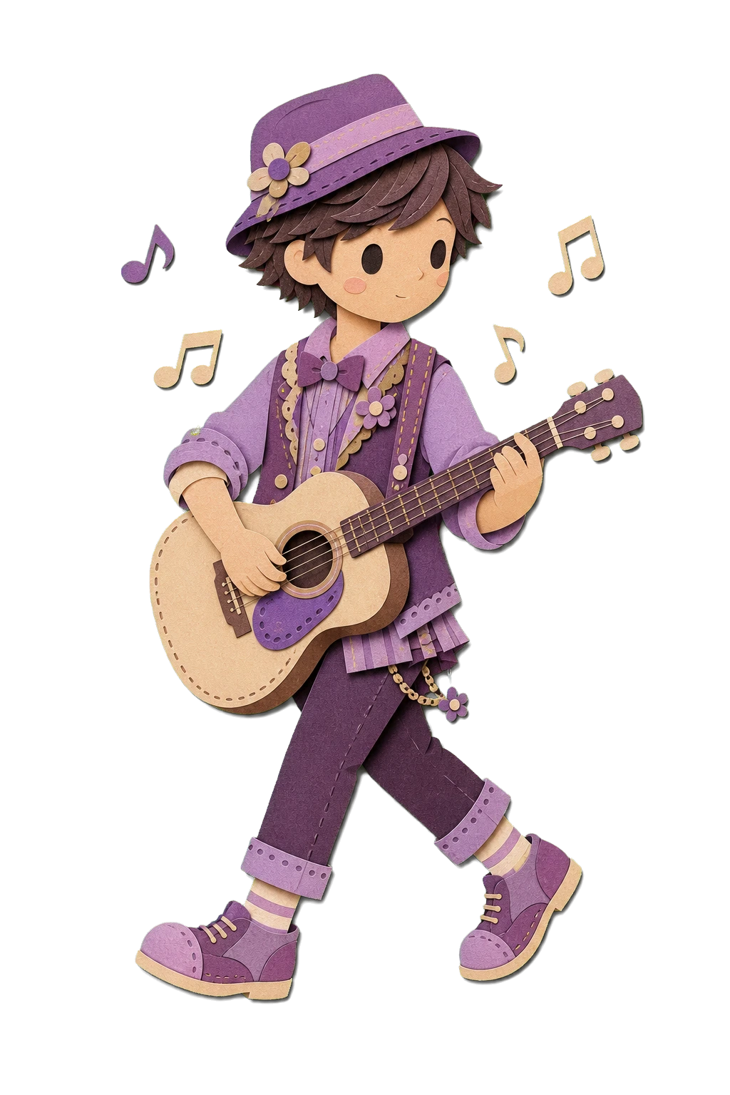 The Overfeeling Party Person (SLUAI) paper character